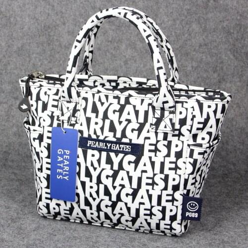 Fashion Women Golf Ball Handbag Composite Environment Friendly Printing Of Canvas