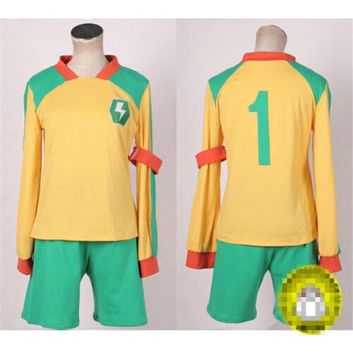 Can be tailored Anime Inazuma Eleven cosplay Japan team uniforms Halloween party Daily sportswear costume