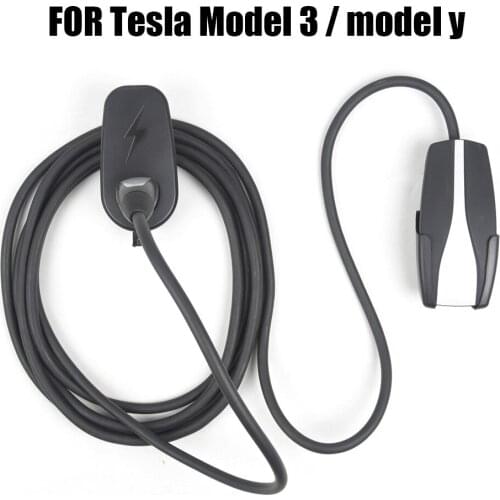 For Tesla Model 3 Y Charging Cable Organizer Wall Mount Connector Bracket Charger Holder with Chassis Bracket Charger New