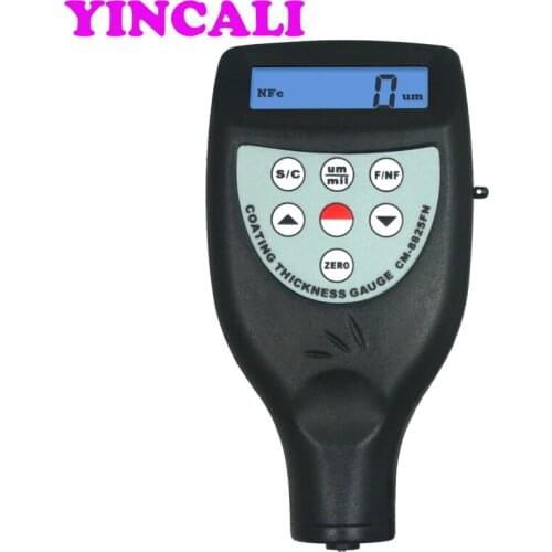 Newly Coating Thickness Gauge CM-8825FN magnetic induction (F) and eddy current (N) Digital Coating Thickness Meter Tester