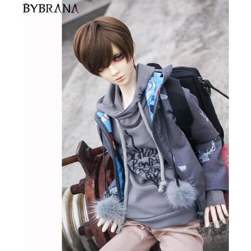 Bybrana BJD SD Doll Clothes Hooded Jacket