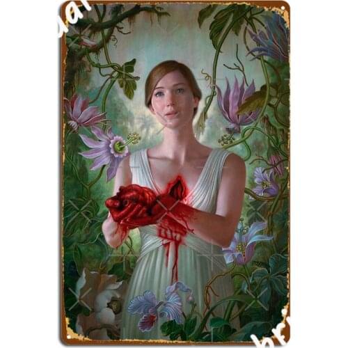 Mother 2017 Poster Poster Metal Plaque Retro Cinema Kitchen Mural Painting Party Tin Sign Poster