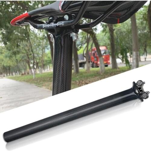 Bicycle Seatpost 27.2/30.8/31.6mm 350/450mm Long Fixed Gear MTB Mountain Road Bike Extension Seat Post Tube Saddle Pole