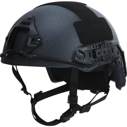 NIJ IIIA 3A Ballistic Helmet High Cut Aramid FAST Bulletproof Safety Helmet 2 Size