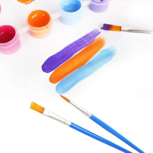 R9UA 2ml 12 Vibrant Colors Washable Gouache Paint for Kids School Finger Paint