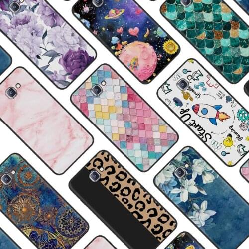Cute Cover Phone Case For Samsung Galaxy A9/A9000/A9100/A9 Pro Fashion Design Silicone Cartoon