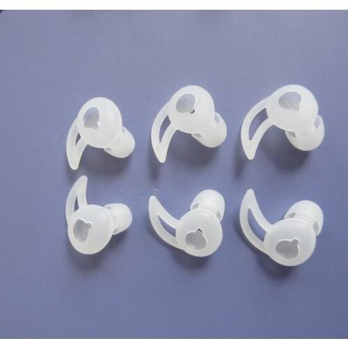 1Lot(6pcs) replacement silicone ear tips buds earbuds eartips for Gear Circle R130 Headset Headphones