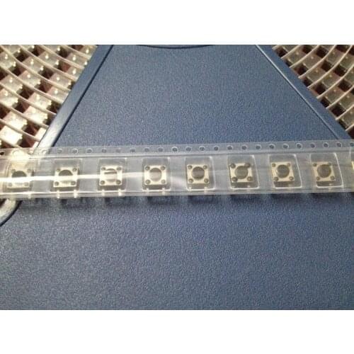 SMD Tact Switch 6*6*5mm Four-pin SMD Push Button Switch 6X6X5H Disc Mount Tape