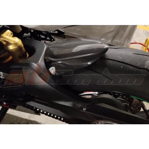 Rear Tire Mud guard Cover Fender Hugger For MV Agusta Brutale 800 RR 2016-2020 Full Carbon Fiber