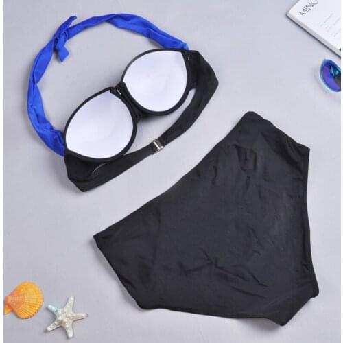 Ladies bathing suits Split bikini large size swimwear for women Quick drying breathable girls cut out swimsuit S-XXL