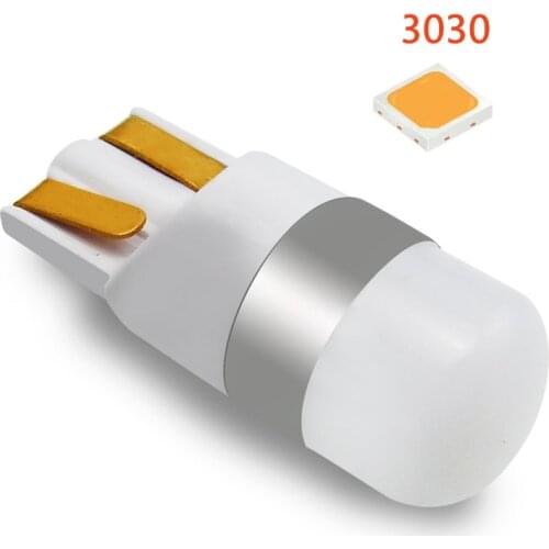 1X Diffuser Covered 350LM T10 W5W LED Car Clearance Lights Reading Lamp Auto Vehicle Dome Door Bulb Accessories Pure White 6000K