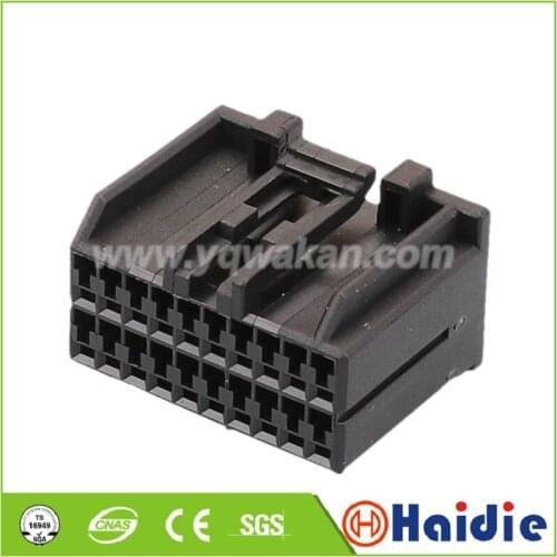 2sets auto 20pin plastic housing plug wire electric cable wiring connector