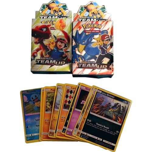25pcs/set Card Pokemon Original Toys Takara Tomy Playing Game Cards For Boy Pokemon Cards Tag Team Cartoon Battle Game