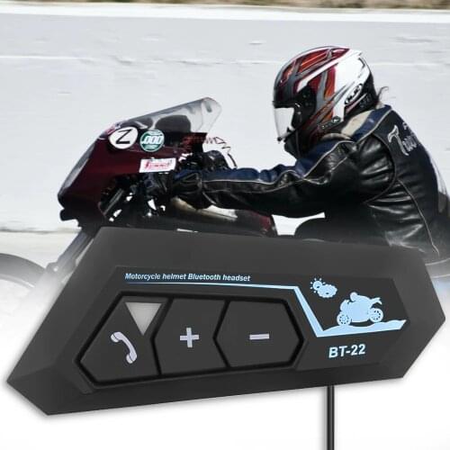 Bluetooth 5.0 Motor Helm Headset Draadloze Handsfree Stereo Oortelefoon Motorfiets Hoofdtelefoon MP3 Speaker Met Mic Waterdichte