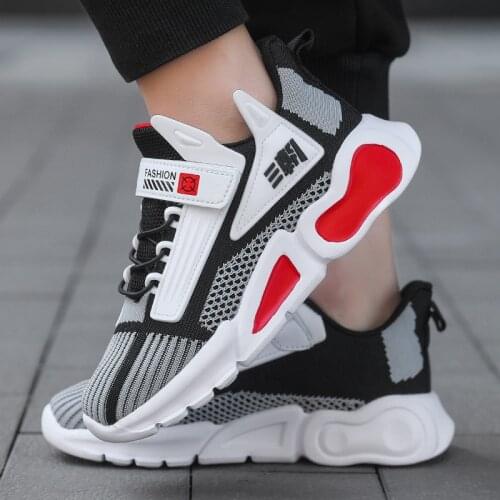 2021 Kids Running Sneakers Autumn Children Sneakers Casual Breathable Mesh Sports Shoes For Boys Running Kids Shoes Chaussure