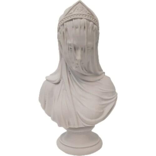 Virgin mary Mother of Sculpture Bust Decoration Home Office