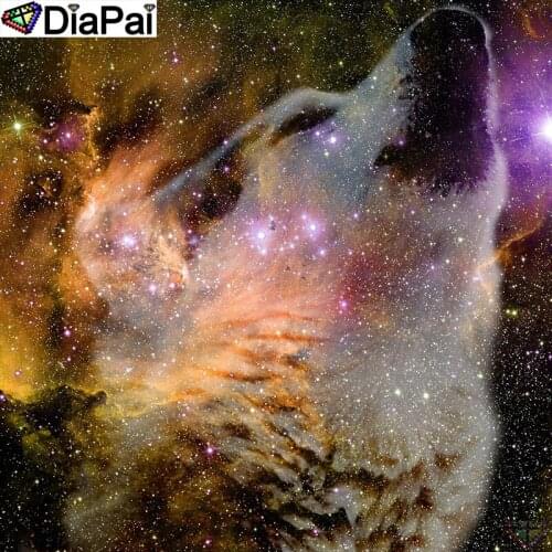 DIAPAI 5D Diamond Embroidery Needlework Kit "Animal wolf" Diy Diamond Painting Cross Stitch Home Decoration Gift A25361