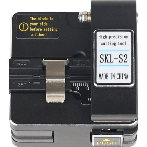 High-Precision Cutter Tool Black SKL-S2 Fiber Optic Cleaver Cable