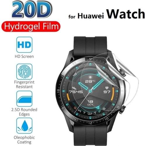 3 5 6 10 12 pcs Hydrogel Protective Film for Huawei Watch GT 46MM (Not Glass) Screen Protector Protection Foil