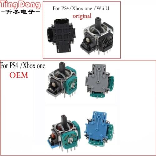 TingDong 2 Pcs 3D Analog Axis 3D Joystick Module Potentiometer For Playstation 4 PS4 Controller Repair for xbox one