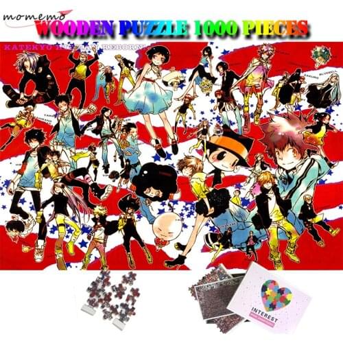 MOMEMO Private Tutor 1000 Pcs Puzzle Adults Wooden 1000 Pieces Relax Brain Jigsaw Puzzles Toys Cartoon Anime Puzzle Games Gifts