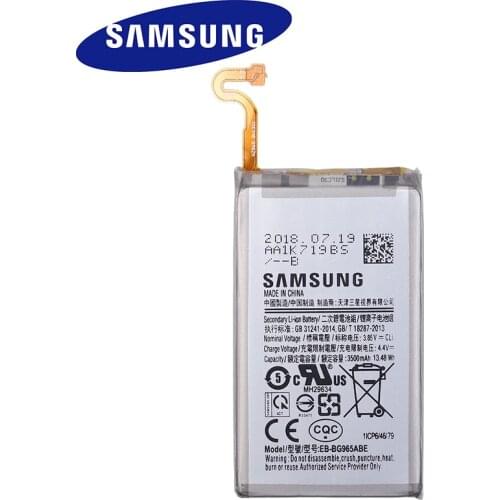 Samsung Original Replacement Battery EB-BG965ABE For Samsung GALAXY S9 Plus G9650 S9+ G965F EB-BG965ABE Phone Battery 3500mAh