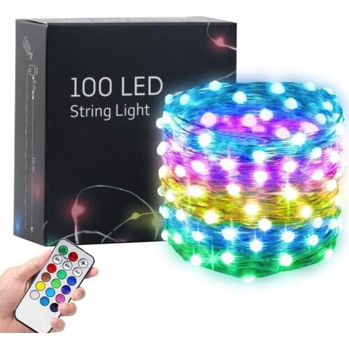 RANZAI LED String Lights With Transparent Wire