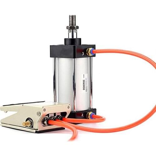 SC63-50-S SC Series Standard Cylinder Adjustable Buffer Mode Airtac Rod Type Aluminum Alloy Speed Range 30-800MM Cylinder