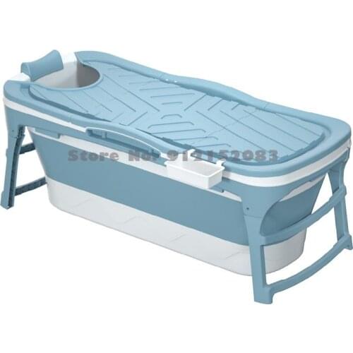 Foldable Adult Bath Bucket Household Adult Bath Bucket Whole Body Bath Bucket Childrens Enlarged Plastic Bath Tub