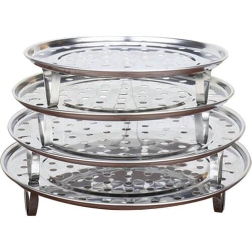4PCS Canning Rack Stainless Steel Assorted Sized Steamer Rack Kitchen Gadget Kitchen Steam Plate Canning Rack Household