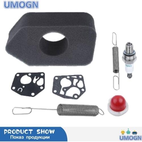 Spring Air Filter Gaskets Spark Plug Primer Bulb For Briggs Stratton 691859 692211 Power Equipment Accessories Lawn Mowe