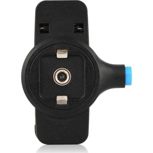 Vertical Universal Magnet And Buckle Lock Outdoor Sports Cellphone Waist Belt Clip Holder Black