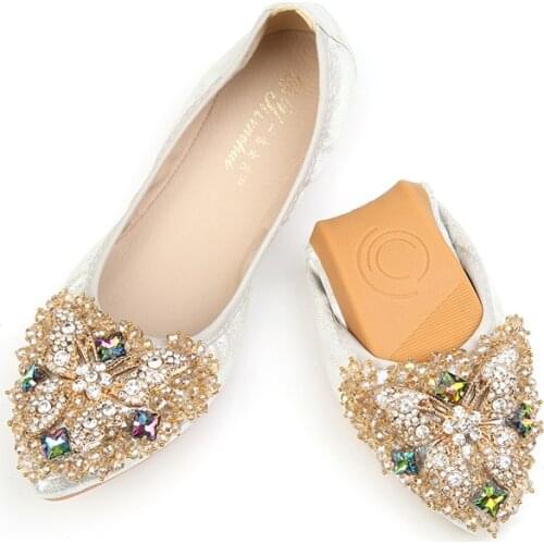 Large size womens shoes autumn new pointed flat shoes black large size work shoes 41 42 43 44 45