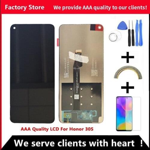 6.5" AAA Quality LCD For Huawei Honor 30s Lcd Display Screen Replacement For Honor 30s Screen LCD Display CDY-AN90