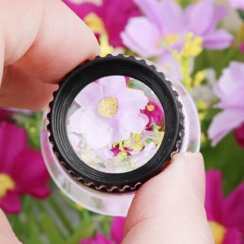 15X Monocular Magnifying Glass Loupe Lens Map Eye Magnifier Jewelry Repair Tool