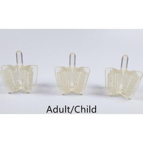 20Pis/lot Clear Dental Silicone Mouth Prop Bite Blocks Opener Retractor For Adult/Chidren