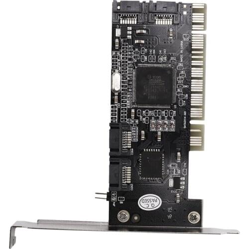 3114 Array Card SATA Expansion Card 4-Port Expansion PCI to SATA Conversion Card