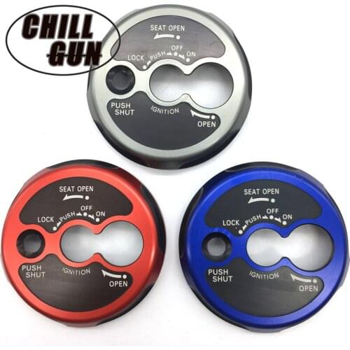 Motorcycle Accessories CNC Aluminum Seat Lock Cover Cap Fit For YAMAHA NMAX155 NMAX125 NMAX 125 155 Nmax-125 Nmax-155