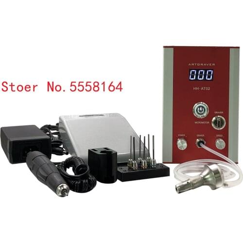 AT02 New Type No Need Air Compressor Artgraver Engraving Machine High Speed Graver Grinding Machine