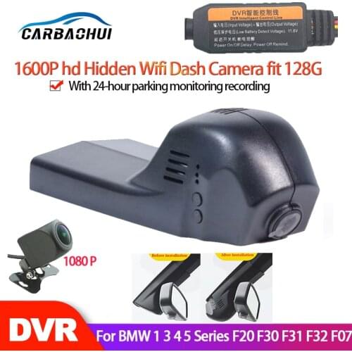 Car DVR Video Recorder Dash Cam Camera For BMW 1 3 4 5 Series F20 F30 F31 F32 F07 F10 GT X1 F48 X3 F25 X4 F26 X5 F15 X6 F16