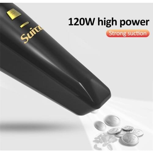 Wireless Car Vacuum Cleaner 4000Pa High-power Powerful Hand-held Car interior Home Cleaning Vacuum Cleaner accessories