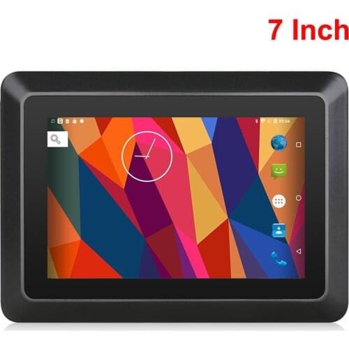 Industrial Fanless Panel PC Mini Vehicle Computer Android Wall Mount Tablet PC Allwinner 7" Non-Touch Screen 2* RS232 RJ45