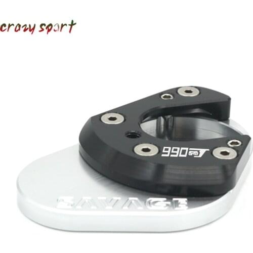 Side Kickstand Stand Extension Support Plate For KTM 990 SMT 990SMT 2009-2013 2012 Motorocyle Accessories