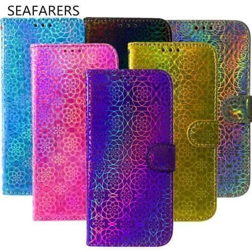 For Samsung J4 J6 Plus 2018 Case Dazzle Flip Wallet PU Leather Phone Case For Samsung Galaxy J3 J5 Pro 2017 (EU) J330 J530 Cover