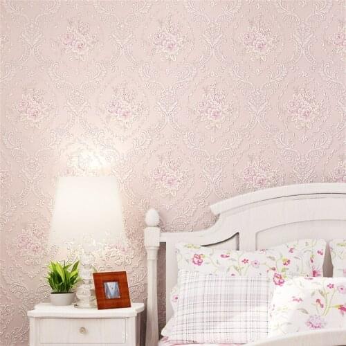 Rustic European 3d Floral Wall Papers Home Decor Wallpapers For Living Room Walls Mural Contact Paper Papel De Parede