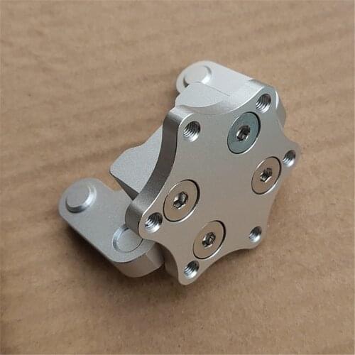 CNC Q1R Female/Male Base with hole Pitch 50/70mm Steering Aluminum Alloy Wheel Parts For Simagic /for Thrustmaster