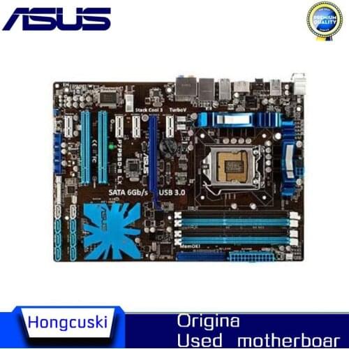 For Asus P7P55D-E LX Desktop Motherboard P55 Socket LGA 1156 i3 i5 i7 DDR3 16G ATX Original Used Mainboard