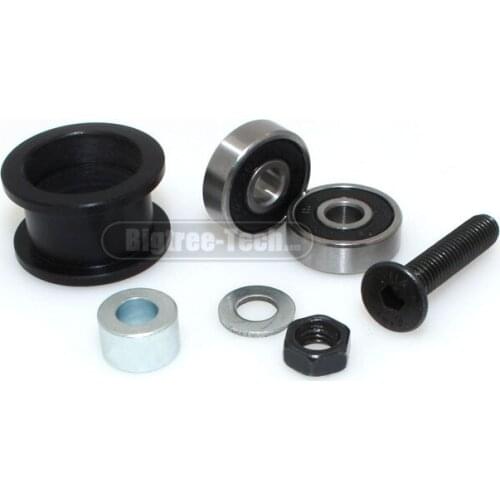 20Sets Smooth Idler Pulley wheel Kit POM Idler pulley without bearing for C-bean for Openbuilds V-Slot rail
