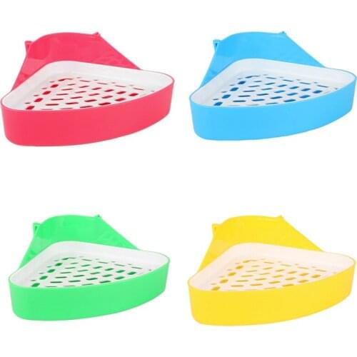 Pet Toilet Potty Trainer Rabbit Hamster Golden Bear Chipmunk Fully Transparent Sand Basin Bath Sand Basin Pets Accessories