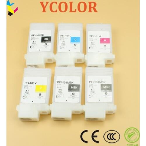 130ml PFI-102 refillable ink cartridges for Canon IPF605/650/655/750/755/605L ink cartridgewith PFI 102 chip